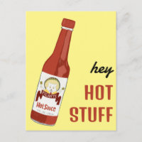 HEY HOT STUFF Molho Quente Picante Gato Maracas Am