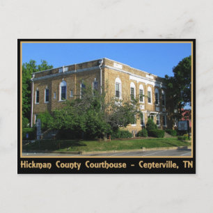 Cartão Postal Hickman County Courthouthouse - Centerville, TN