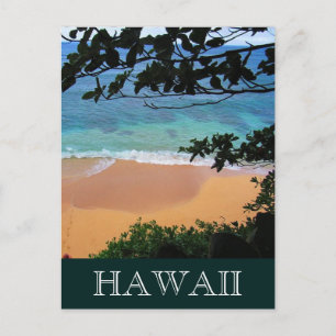 Cartão Postal hideaways Beach hawaii