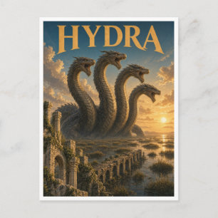 Cartão Postal Hidra, Monstro da Fantasia Gótica