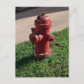 Cartão Postal Hidrante de incêndio