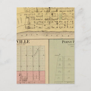 Cartão Postal Higginsport, Ohio