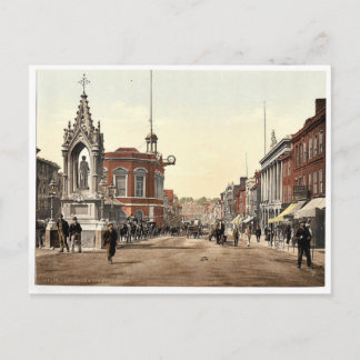 Cartão Postal High Street, Maidstone, Reino Unido clássico Photo