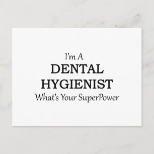 CARTÃO POSTAL HIGIENISTA DENTAL