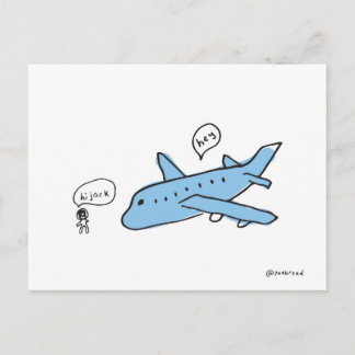 cartão postal hijack