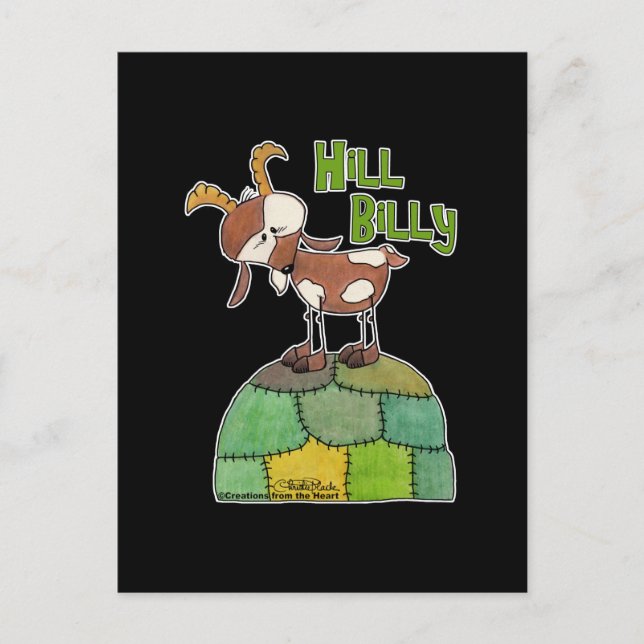 Cartão Postal Hill Billy (Frente)