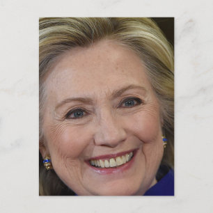 Cartão Postal Hillary Clinton