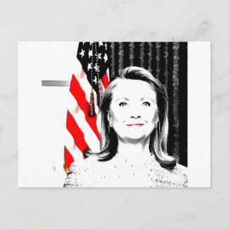 Cartão Postal Hillary Clinton 2016