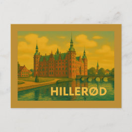Cartão Postal Hillerød Castle Denmark