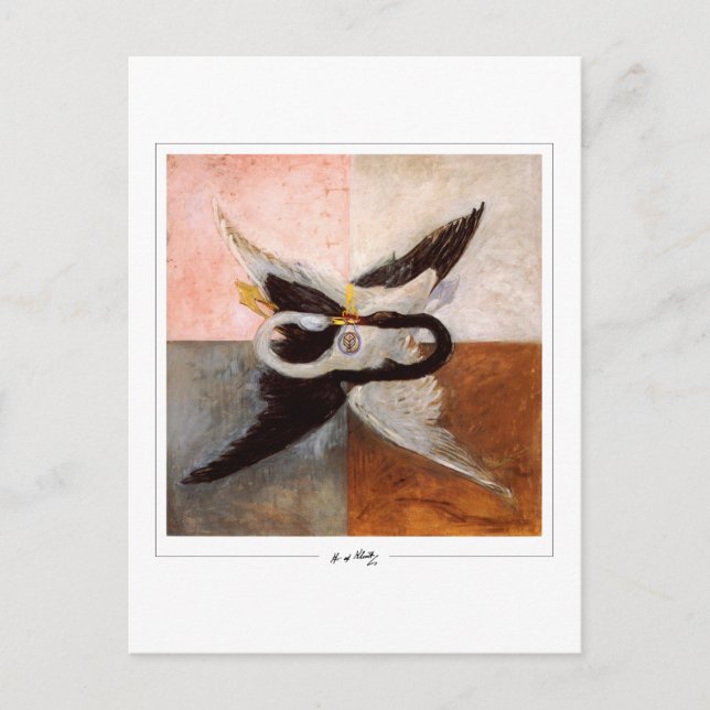 Cartão Postal Hilma af Klint #143 - Arte Refinada (Frente)