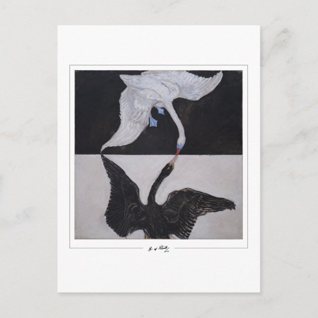 Cartão Postal Hilma af Klint #3 - Fine Art (Frente)