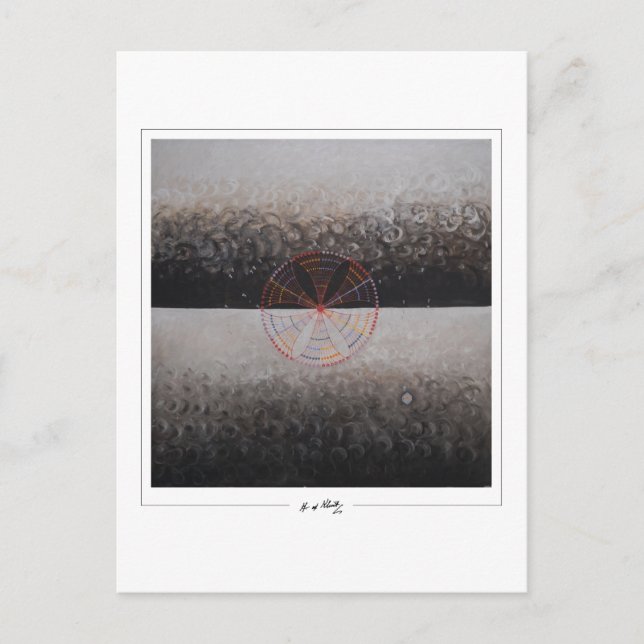 Cartão Postal Hilma af Klint #68 - Fine Art (Frente)