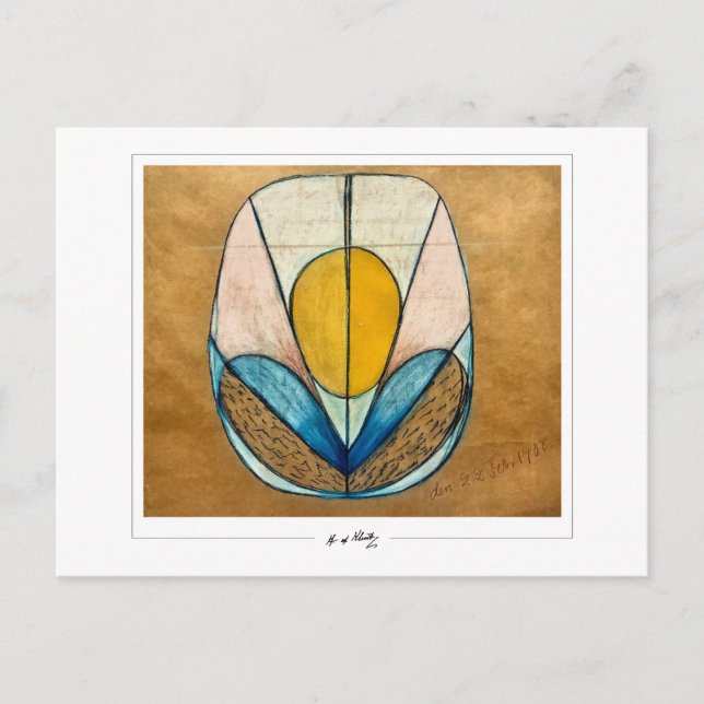 Cartão Postal Hilma af Klint #6 - Fine Art (Frente)