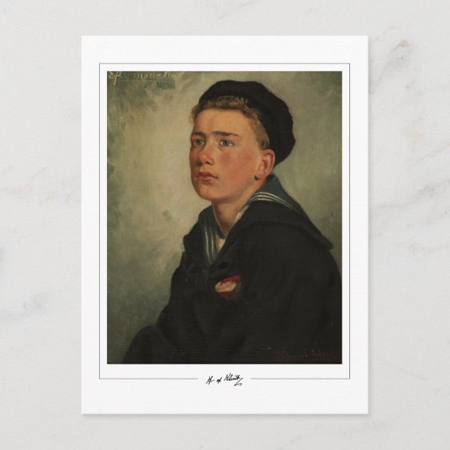 Cartão Postal Hilma af Klint #75 - Fine Art (Frente)