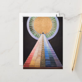 Cartão Postal Hilma Af Klint, Altarpart No.1, Abstrato Art