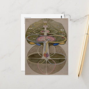 Cartão Postal Hilma Af Klint, Árvore Do Conhecimento N.º 1, Abst