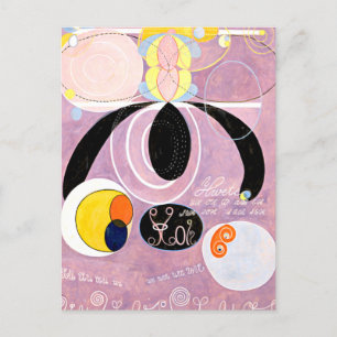 Cartão Postal Hilma af Klint - Os Dez Maiores, N.º 06