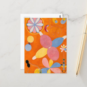 Cartão Postal Hilma af Klint - Os Dez Maiores, No.4, Juventude