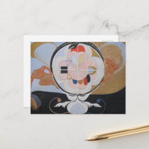 Cartão Postal Hilma Af Klint, The Evolution No.13, Abstrato Art