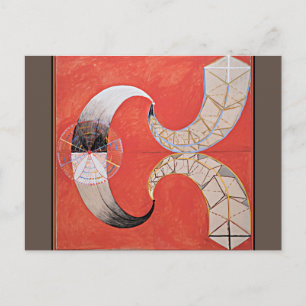 Cartão Postal Hilma af Klint - The Swan No. 09