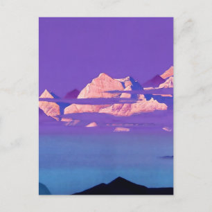 Cartão Postal “Himalaias 1933” por Nicholas Roerich