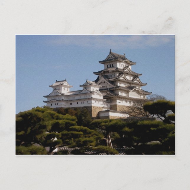 Cartão Postal Himeji Castle (Frente)