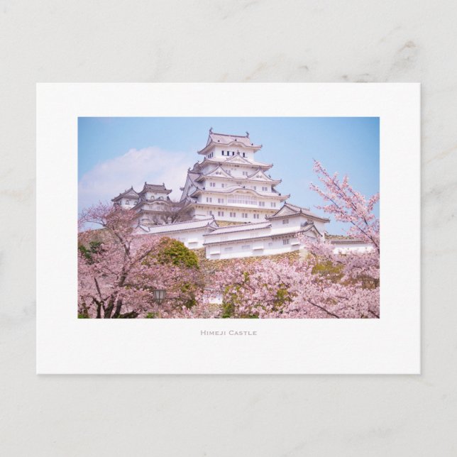 Cartão Postal Himeji Castle (Frente)