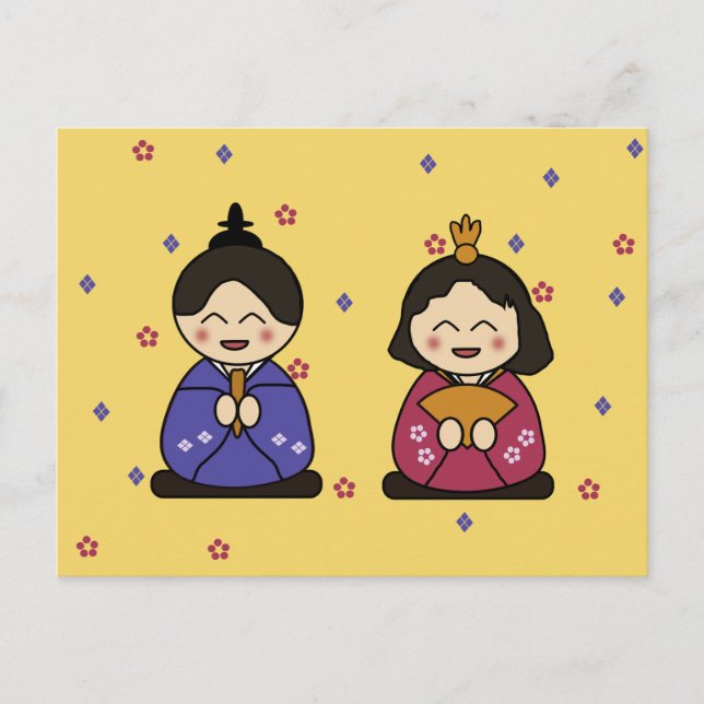 Cartão Postal Hina Ningyo (Frente)