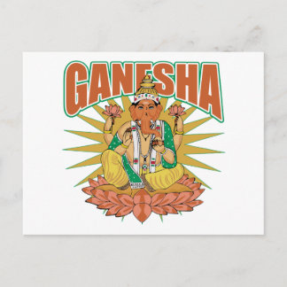 Cartão Postal Hindu Ganesha