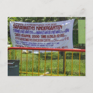 Cartão Postal Hindu temple Kindergarten