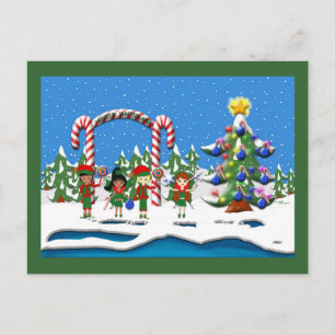 Cartão Postal Hinterlândia de Inverno
