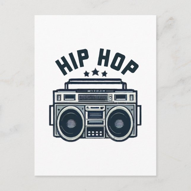 Cartão Postal Hip hop (Frente)