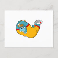 Hipopótamo nos Esportes de Futebol