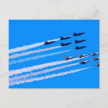 História de Voo dos Blue Angels e Thunderbirds