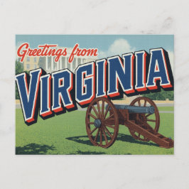 Cartão Postal História do Capitólio da Virgínia