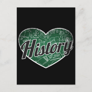 Cartão Postal História Retrorna Amor com Quadro Negro