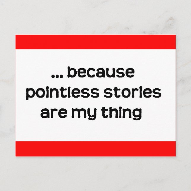 Cartão Postal histórias (Frente)