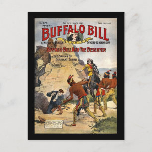 Cartão Postal Histórias de Buffalo Bill 1910