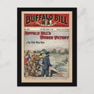 Cartão Postal Histórias de Buffalo Bill - 1910 - Vitória Asala