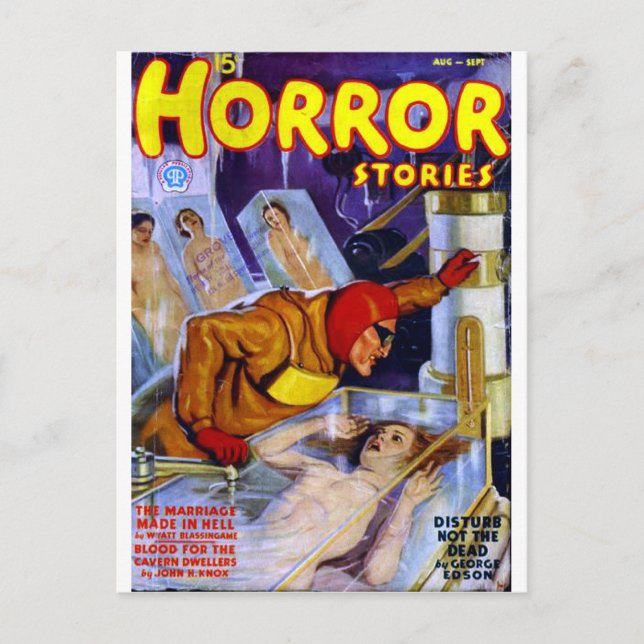 Cartão Postal Histórias do horror (Frente)