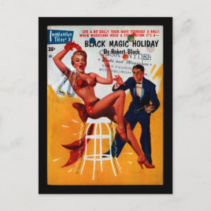 Cartão Postal Histórias Imaginativas - 1955.1_Arte Pulp