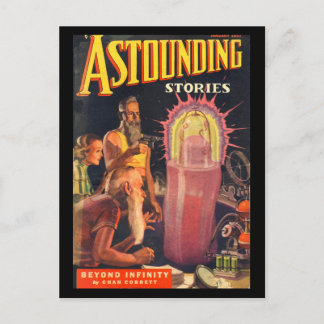 Cartão Postal Histórias impressionantes - Jan 1937a_Pulp Art