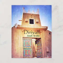 Cartão Postal Histórica de Diriyah Riyadh Arábia Saudita