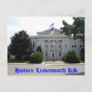 Cartão Postal Historical Leavenworth KS - Câmara Municipal