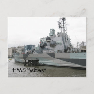 Cartão Postal HMS Belfast
