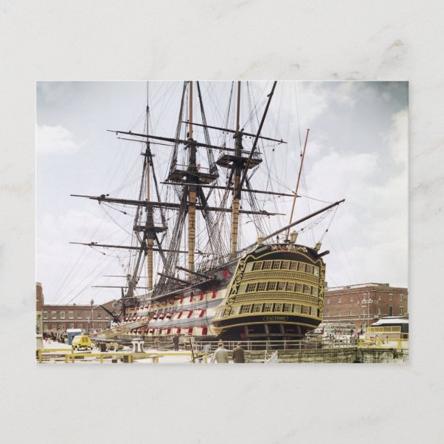 Cartão Postal HMS Victory (Frente)