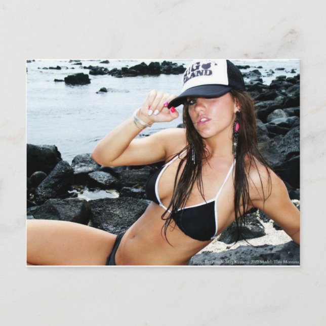 Cartão Postal Ho Brah...,Cartão de Posto Bomba Grande da Ilha (Frente)