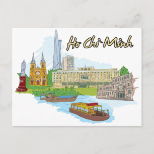 Cartão Postal Ho Chi Minh Vietnam