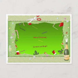 Cartão Postal Ho ho ho