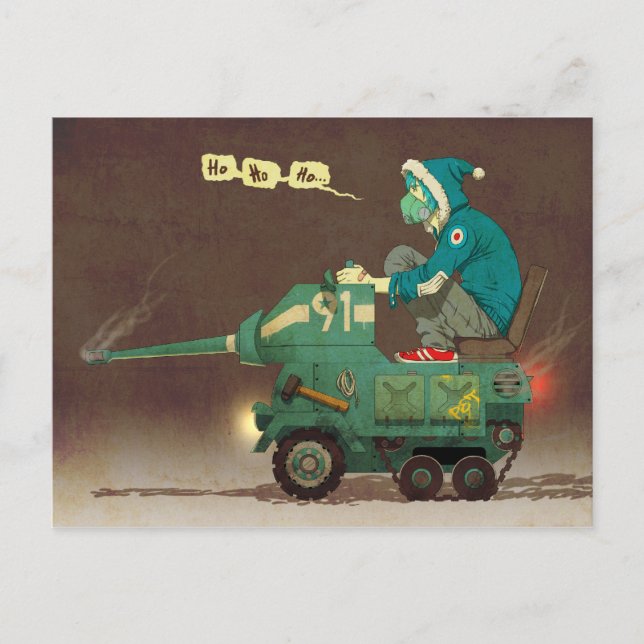 Cartão Postal Ho x3 (Frente)